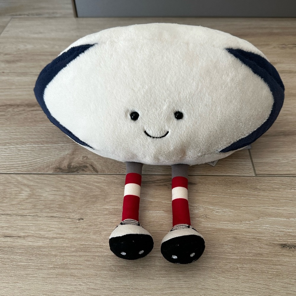 Jellycat Amuseables Rugby Ball Retired